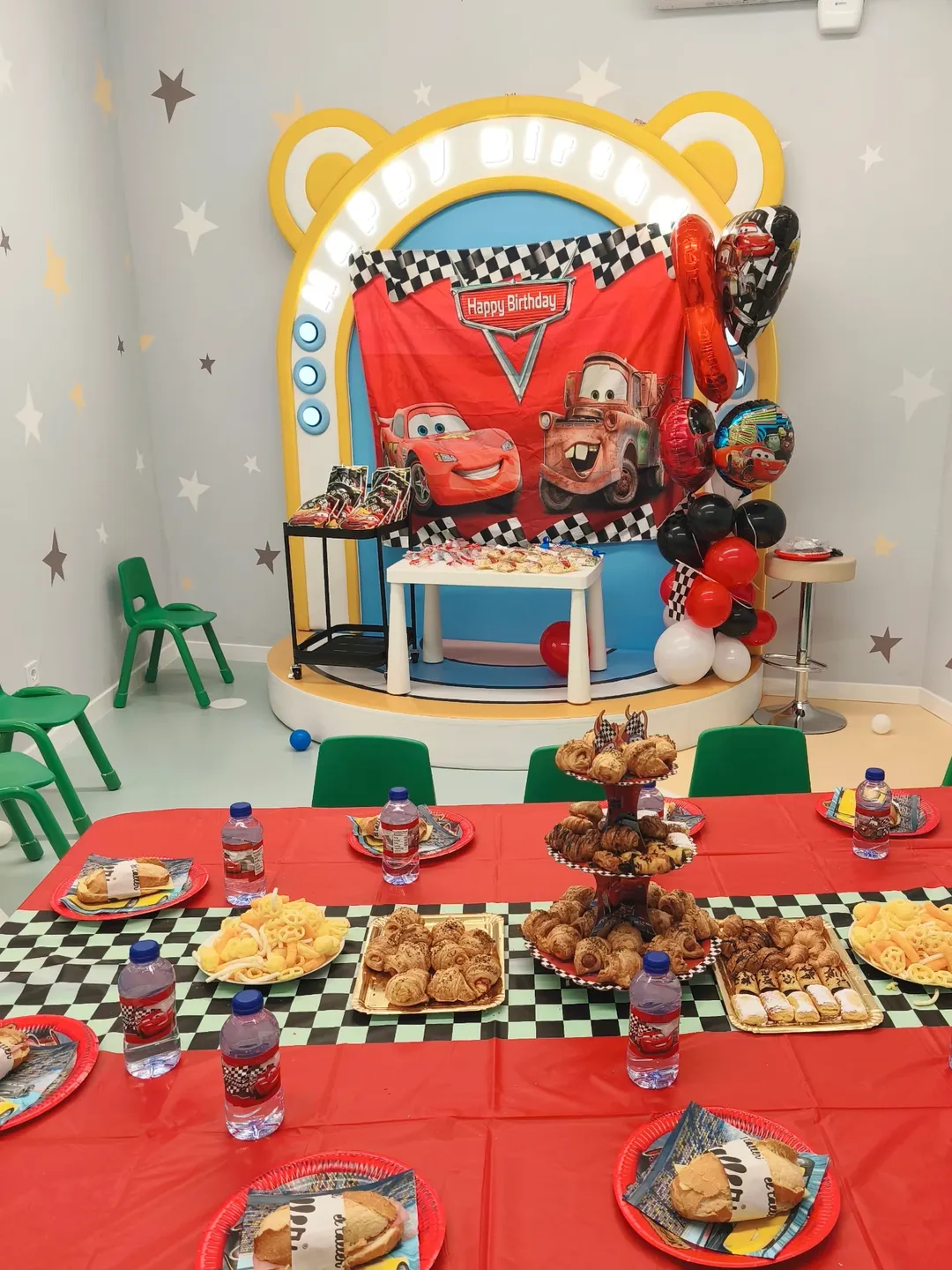 Decoración de cumpleaños Cars
